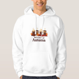 The colour of autumn Pumpkin Spice Coffee Fall Hoodie