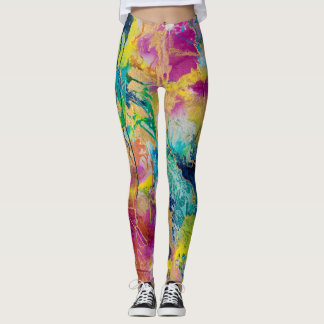 "The Colour Of Joy" Leggings by MaryLea Harris