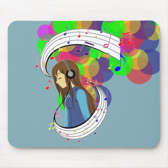 The Colour of Music Mouse Pad (Front)