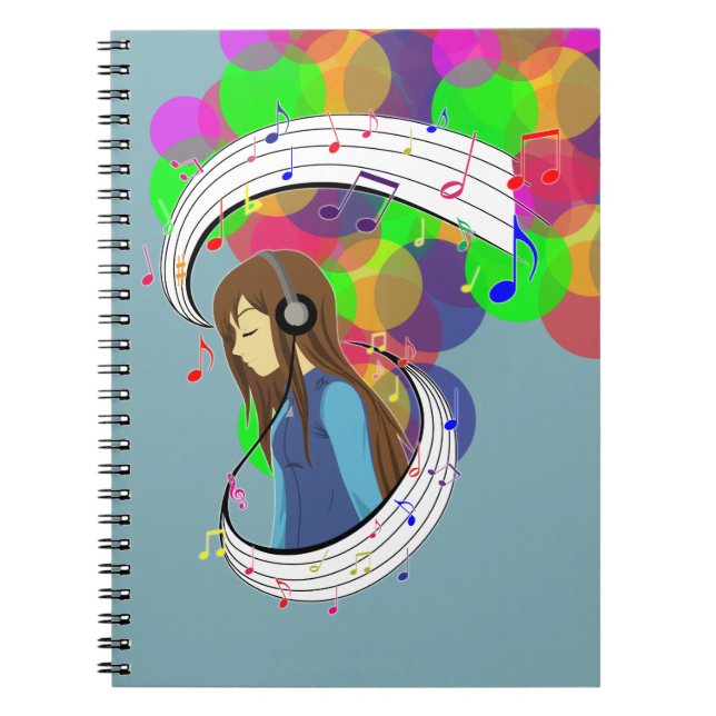 The Colour of Music Notebook (Front)