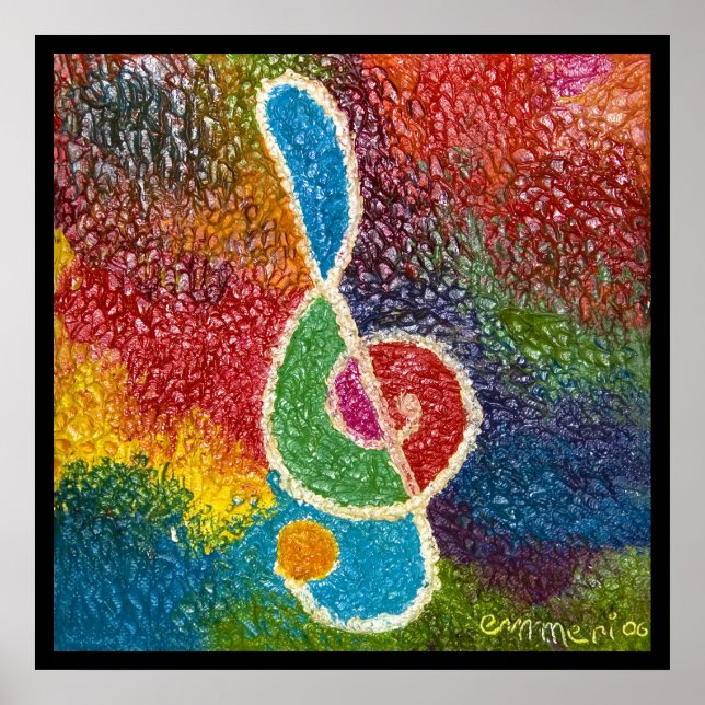 the colour of music poster (Front)