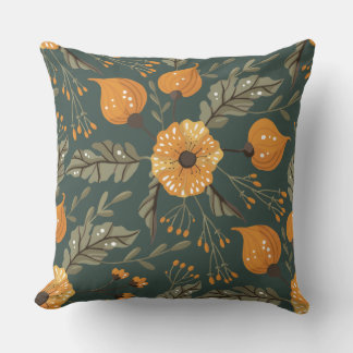 The colour of the mysterious flower  cushion