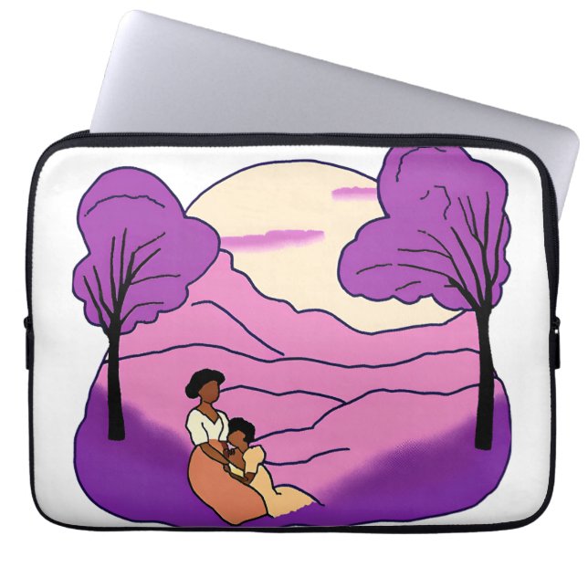 The Colour Purple  Laptop Sleeve (Front)