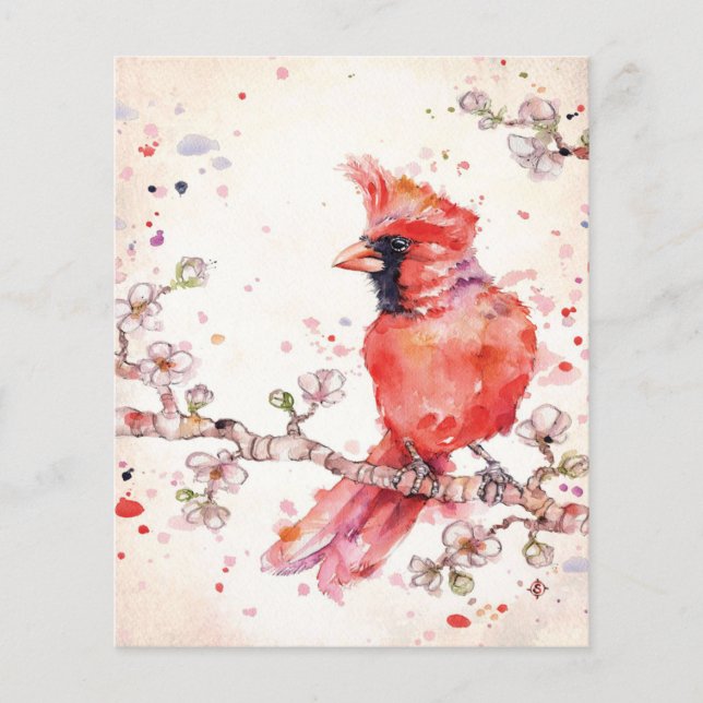 The Colourful Bird Design | Art Lover Gift Flyer (Front)