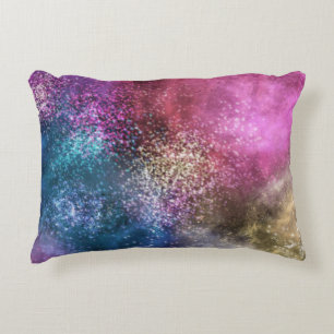 The Colourful Galaxy Decorative Cushion