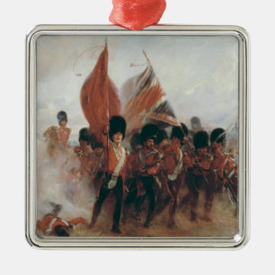 The Colours: advance of the Scots Guards Metal Tree Decoration