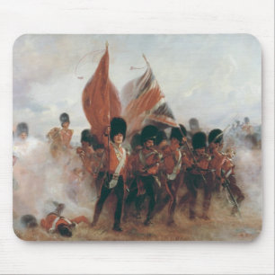The Colours: advance of the Scots Guards Mouse Pad