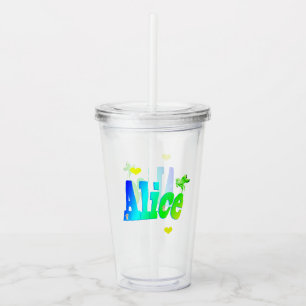The Colours For Alice, Acrylic Tumbler