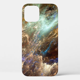 The colours in the series, Fancy paint. Background iPhone 12 Case