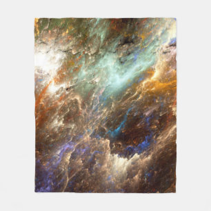 The colours in the series, Fancy paint. Background Fleece Blanket