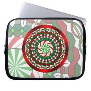 The Colours of Christmas Laptop Case