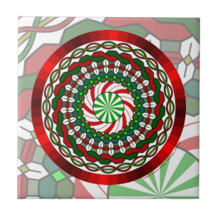 The Colours of Christmas Tile