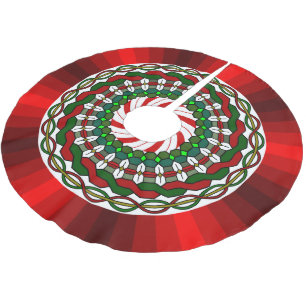 The Colours of Christmas Tree Skirt