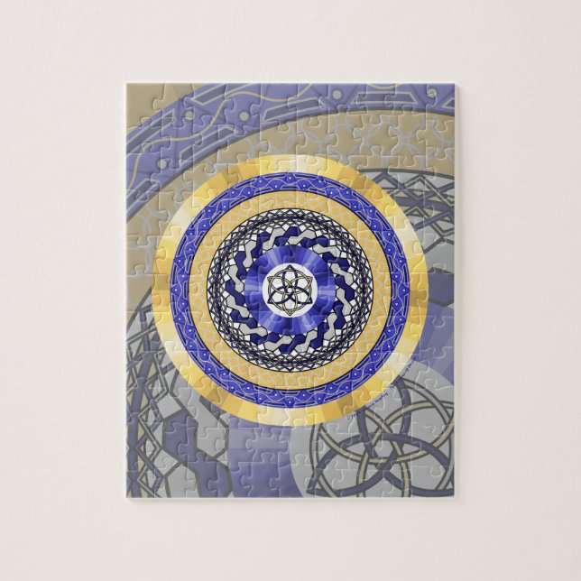 The Colours of New Years Puzzle (Vertical)