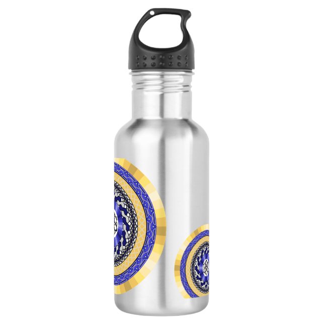 The Colours of New Years Water Bottle (Front)