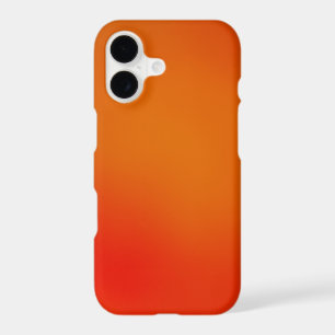 The colours of  orange/red ink