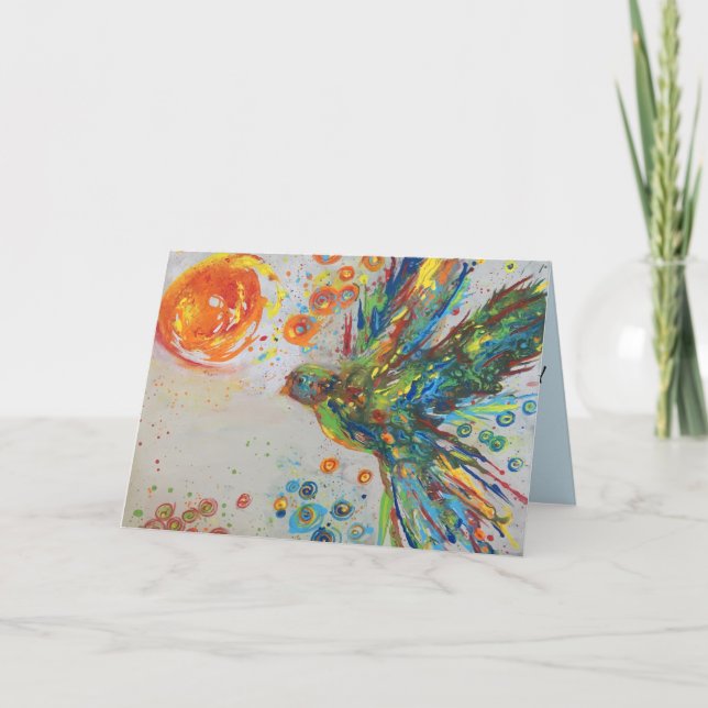 The Colours of Peace II Birthday Cards (Front)