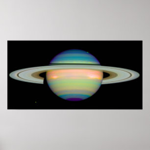 The Colours of Saturn Poster