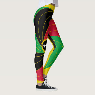 THE Colours of ST. Kitt & Nevis Leggings