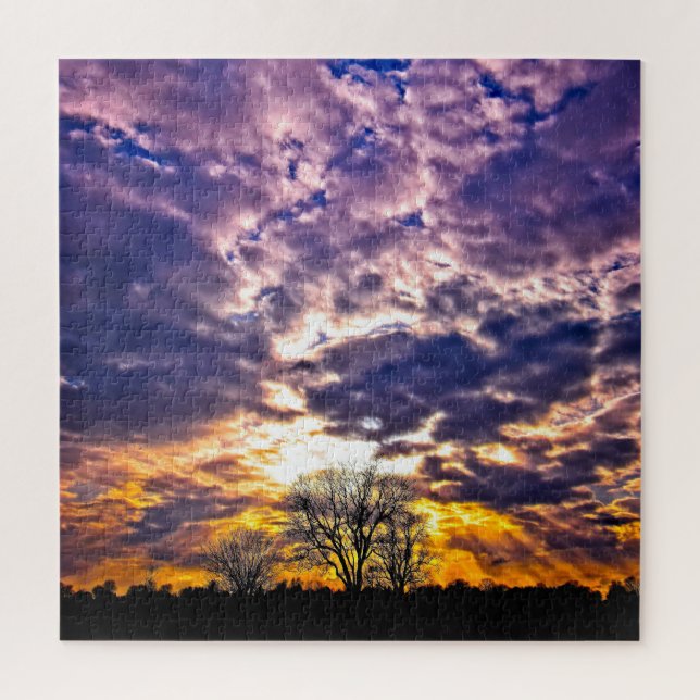 The Colours of Sunsets Spectrum - 20x20 - 676 pc Jigsaw Puzzle (Vertical)