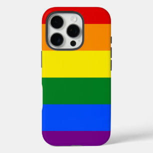 The colours of the rainbow iPhone 16 pro case
