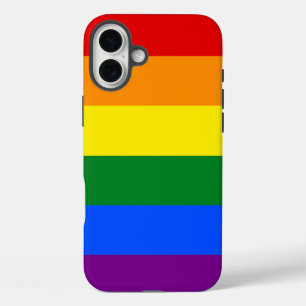 The colours of the rainbow iPhone 16 plus case