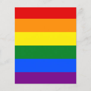 The colours of the rainbow flyer