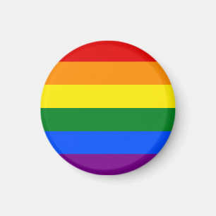 The colours of the rainbow magnet