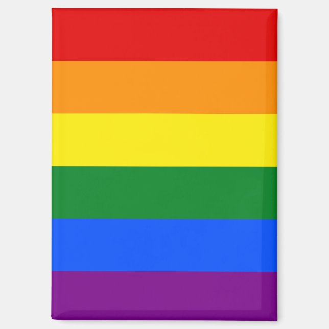 The colours of the rainbow magnet (Front)