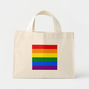 The colours of the rainbow mini tote bag