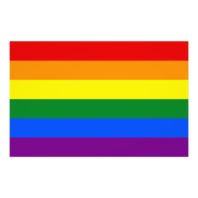 The colours of the rainbow photo print (Front)