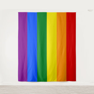 The colours of the rainbow tapestry