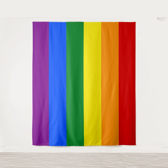 The colours of the rainbow tapestry (Front)