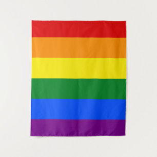 The colours of the rainbow tapestry