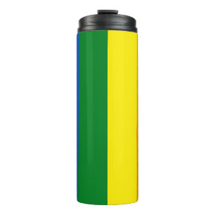 The colours of the rainbow thermal tumbler