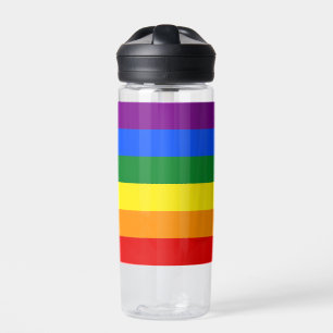 The colours of the rainbow water bottle