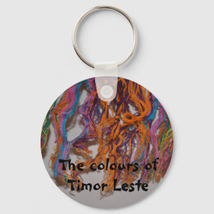 The colours of Timor Leste Key Ring
