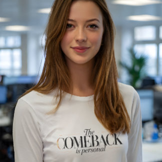 The Comeback Is Personal Inspirational Graphic  T-Shirt