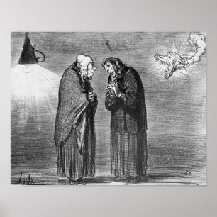 The comet, Ah! ma pauv' madame Chaffarou Poster
