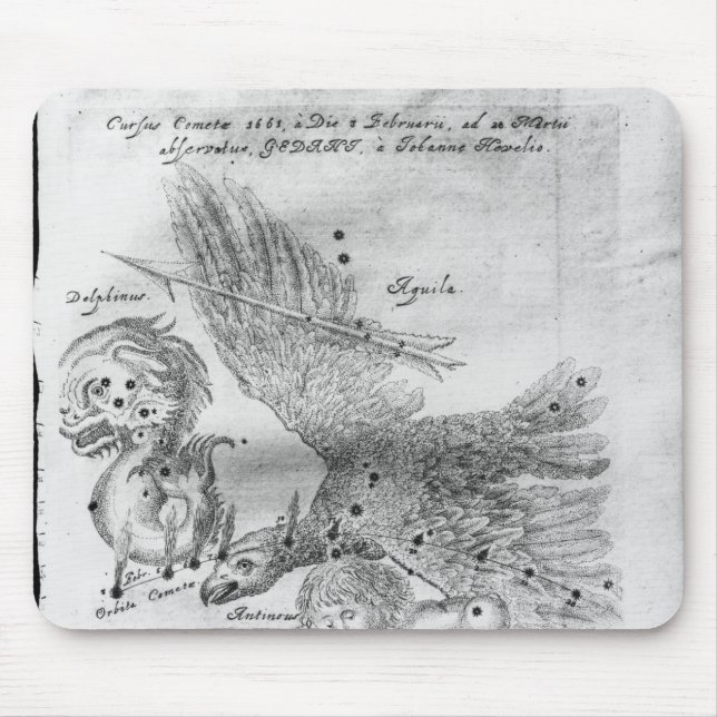 The Comet discovered and observed by Johannes Mouse Pad (Front)