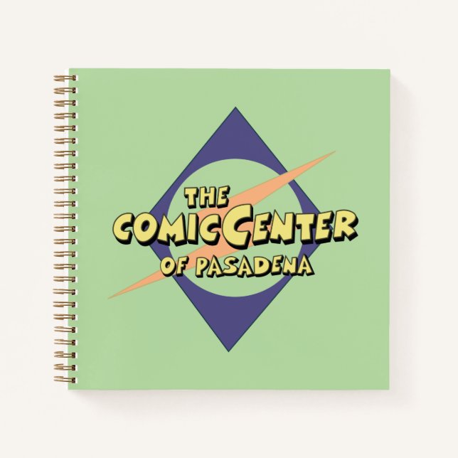 The Comic Centre of Pasadena Notebook (Front)