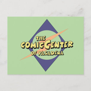 The Comic Centre of Pasadena Postcard