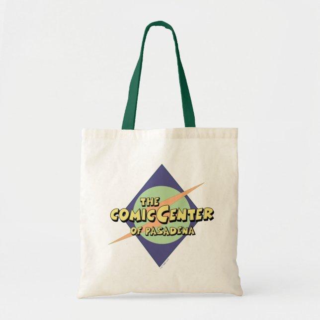 The Comic Centre of Pasadena Tote Bag (Front)