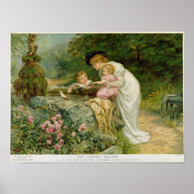 The Coming Nelson, from the Pears Annual, 1901 Poster (Front)