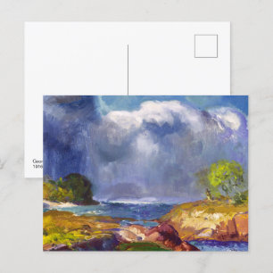 The Coming Storm   George Bellows   Postcard