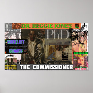 THE COMMISSIONER - REGGIE JONES POSTER