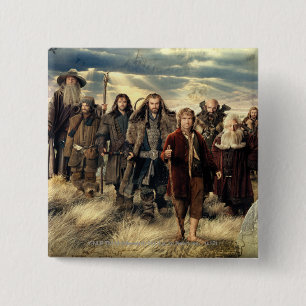 The Company 15 Cm Square Badge