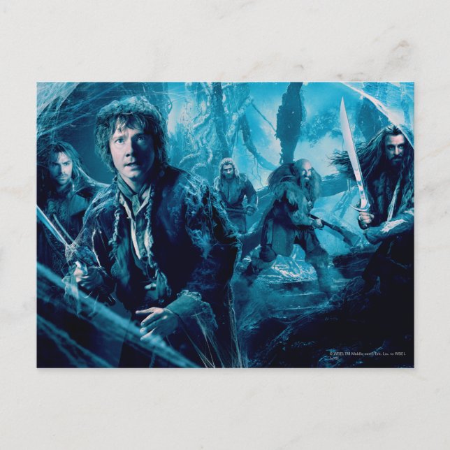 The Company In Mirkwood Postcard (Front)