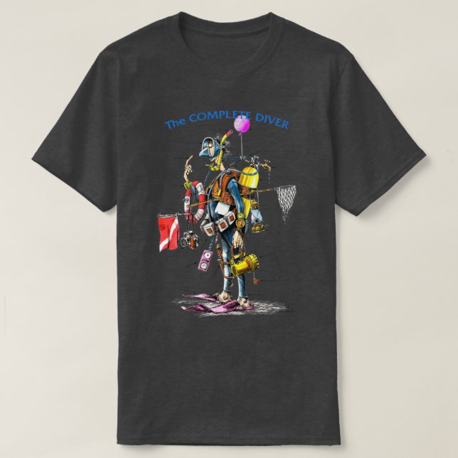 The complete Diver T-Shirt (Design Front)