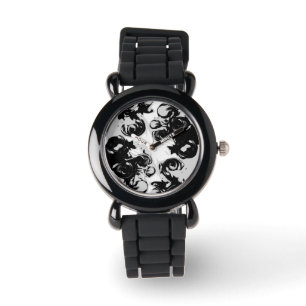 “The Complex Angel", Kid's Silver Glitter Watch
